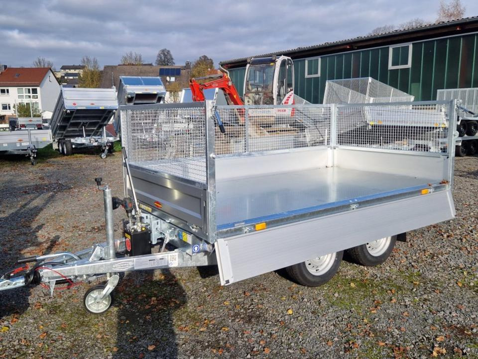 Reboque basculante Böckmann Kipper PKW Anhänger RK-AL 3016/27 Gitteraufsatz EsayKipp: foto 6