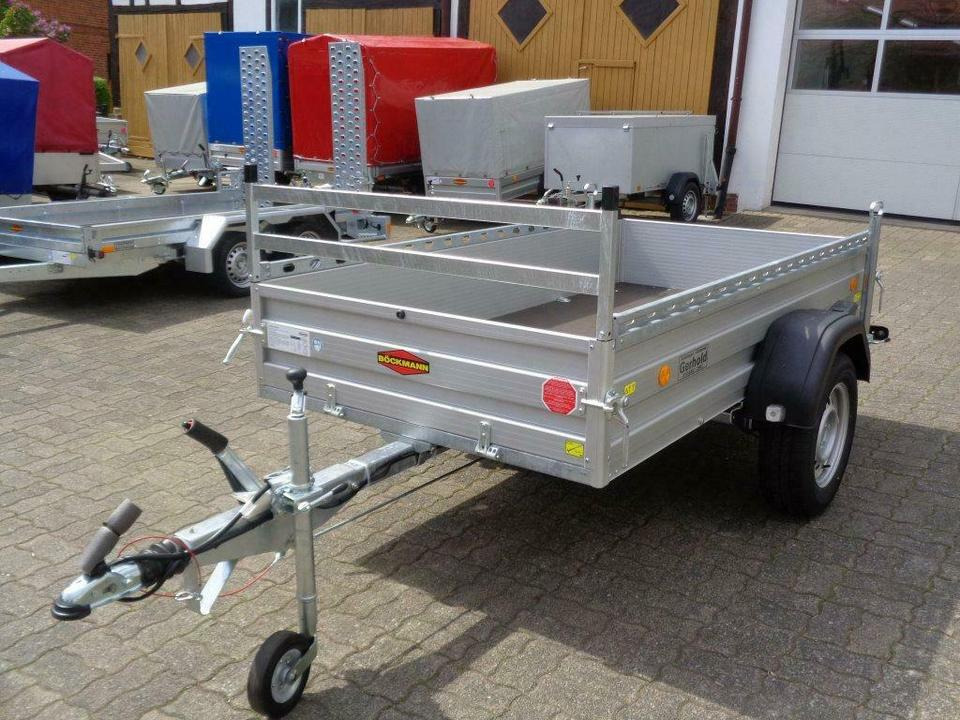 Böckmann PKW-ANhänger 1350 kg 100 km/h Stirnwand klappbar Profi - Reboque para carros: foto 4 Böckmann PKW-ANhänger 1350 kg 100 km/h Stirnwand klappbar Profi - Reboque para carros: foto 4