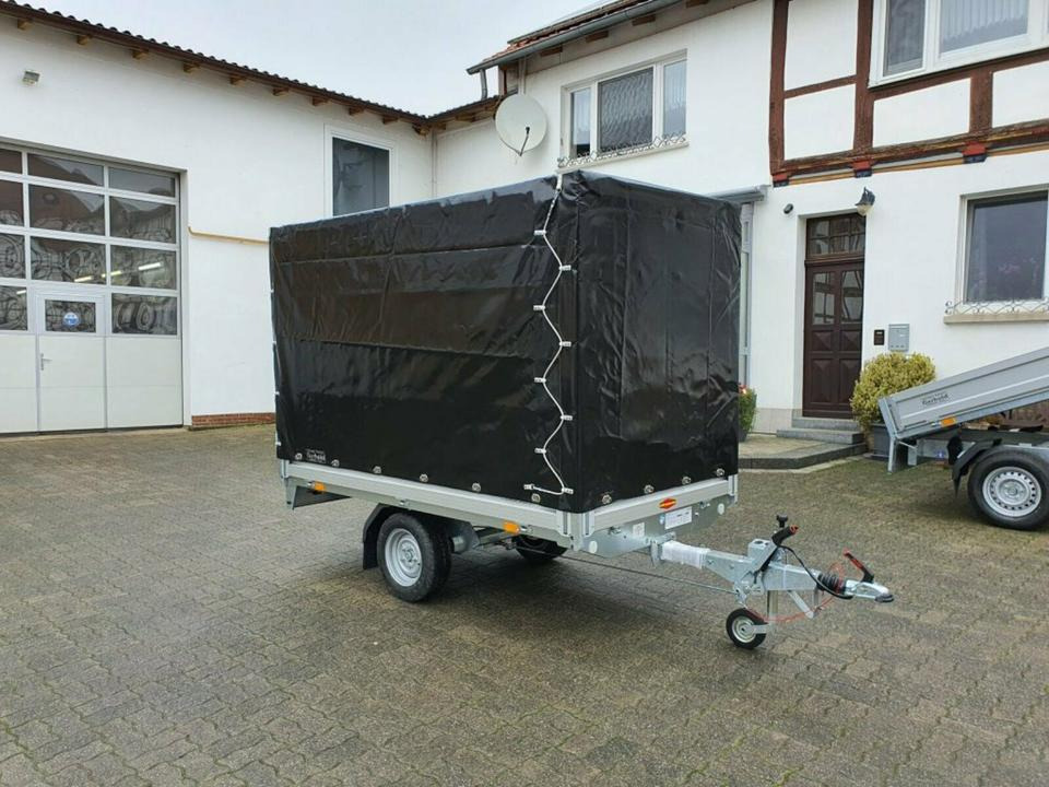 Böckmann PKW-Anhänger, 1,35to. Hochlader, 100 km/h - Reboque para carros: foto 1 Böckmann PKW-Anhänger, 1,35to. Hochlader, 100 km/h - Reboque para carros: foto 1