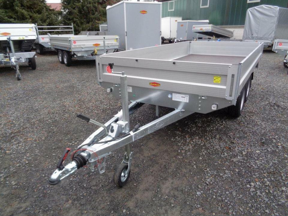 Böckmann PKW-Anhänger , 2,0 to. Hochlader, 100 km/h - Reboque plataforma/ Caixa aberta: foto 3 Böckmann PKW-Anhänger , 2,0 to. Hochlader, 100 km/h - Reboque plataforma/ Caixa aberta: foto 3