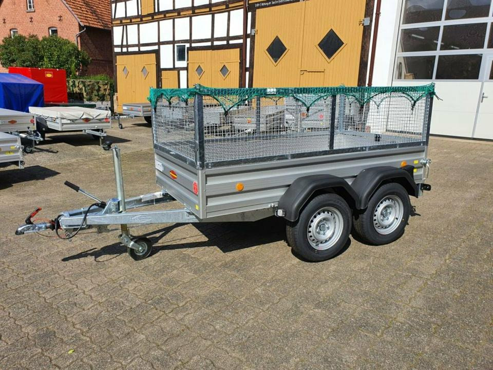 Böckmann PKW Anhänger, 2000 kg, Tandem, neu, Gitteraufbau - Reboque plataforma/ Caixa aberta: foto 2 Böckmann PKW Anhänger, 2000 kg, Tandem, neu, Gitteraufbau - Reboque plataforma/ Caixa aberta: foto 2