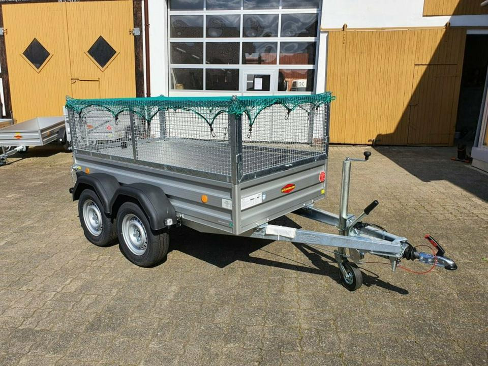 Böckmann PKW Anhänger, 2000 kg, Tandem, neu, Gitteraufbau - Reboque plataforma/ Caixa aberta: foto 5 Böckmann PKW Anhänger, 2000 kg, Tandem, neu, Gitteraufbau - Reboque plataforma/ Caixa aberta: foto 5