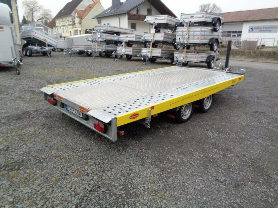 Böckmann PKW-Anhänger, Autotransporter, 3,0to. kippbar, 100 km/h - Reboque transporte de veículos: foto 4 Böckmann PKW-Anhänger, Autotransporter, 3,0to. kippbar, 100 km/h - Reboque transporte de veículos: foto 4