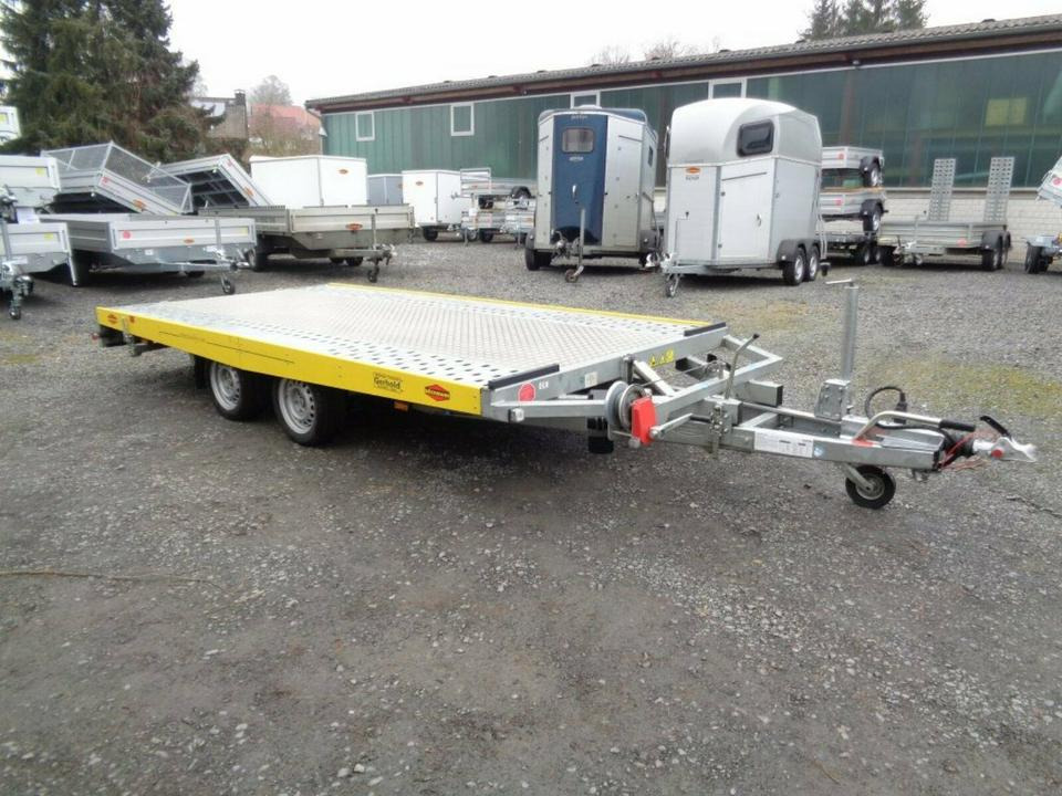 Böckmann PKW-Anhänger, Autotransporter, 3,0to. kippbar, 100 km/h - Reboque transporte de veículos: foto 2 Böckmann PKW-Anhänger, Autotransporter, 3,0to. kippbar, 100 km/h - Reboque transporte de veículos: foto 2