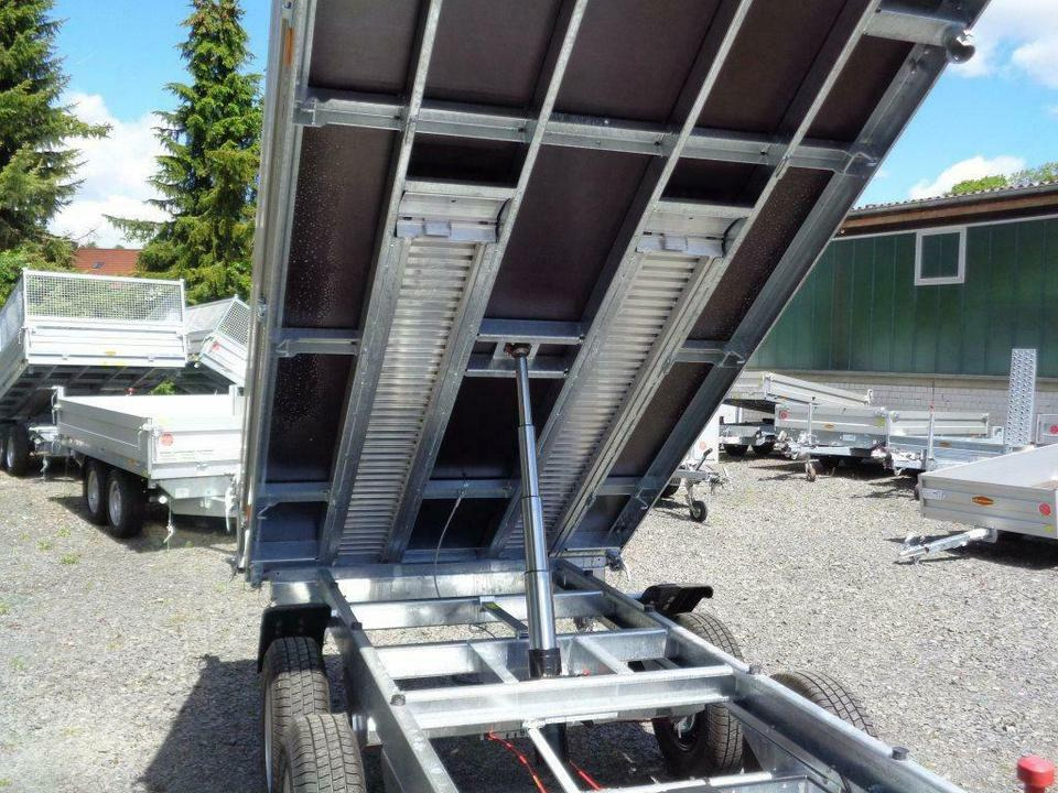 Reboque basculante Böckmann PKW-Anhänger Elektro-Dreiseitenkipper 3,5 to. sofort: foto 6