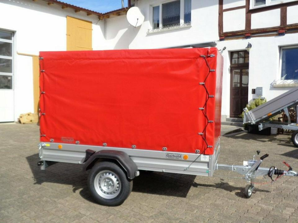 Böckmann PKW-Anhänger Plane Spriegel, 1,35to,100 km/h - Reboque para carros: foto 3 Böckmann PKW-Anhänger Plane Spriegel, 1,35to,100 km/h - Reboque para carros: foto 3