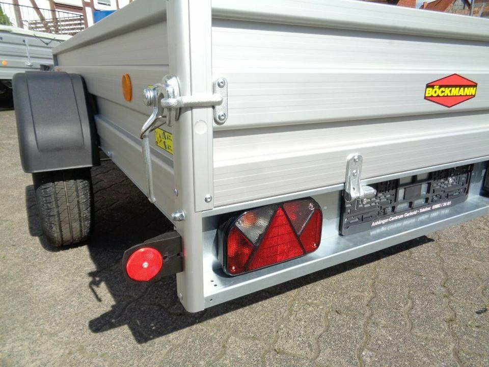 Böckmann PKW-Anhänger, TL-AL 2513/75, 750 kg, Aluminium - Reboque para carros: foto 5 Böckmann PKW-Anhänger, TL-AL 2513/75, 750 kg, Aluminium - Reboque para carros: foto 5