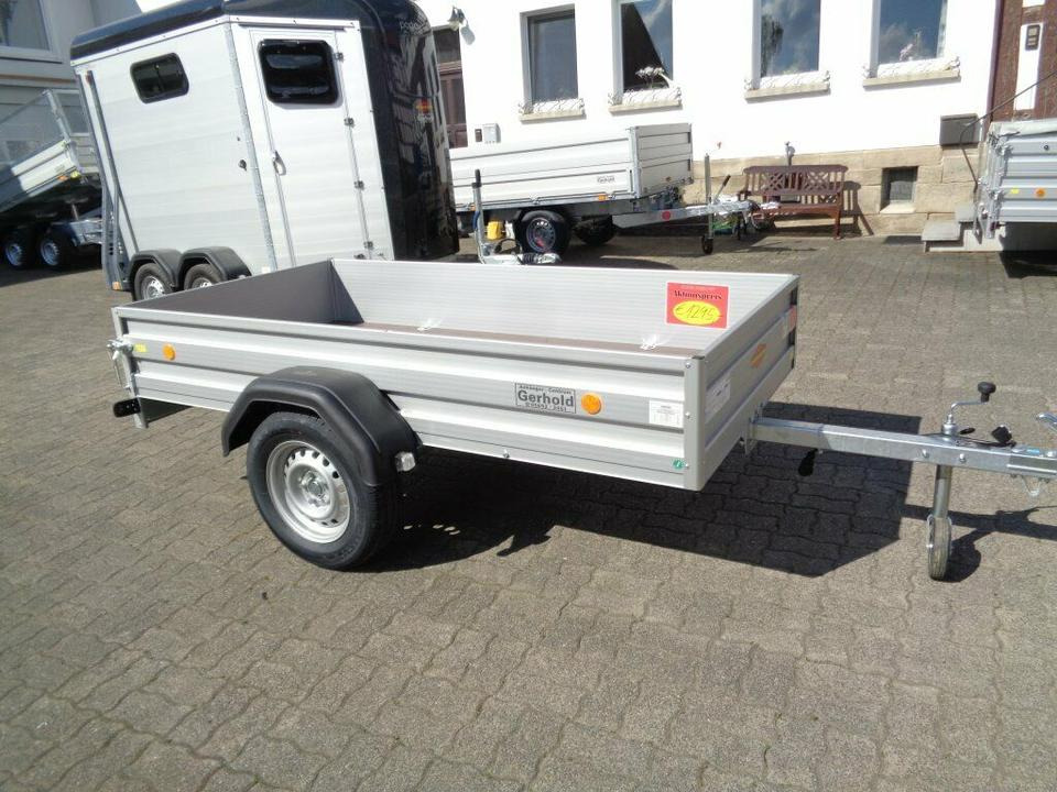 Böckmann PKW-Anhänger, TL-AL 2513/75, 750 kg, Aluminium - Reboque para carros: foto 2 Böckmann PKW-Anhänger, TL-AL 2513/75, 750 kg, Aluminium - Reboque para carros: foto 2