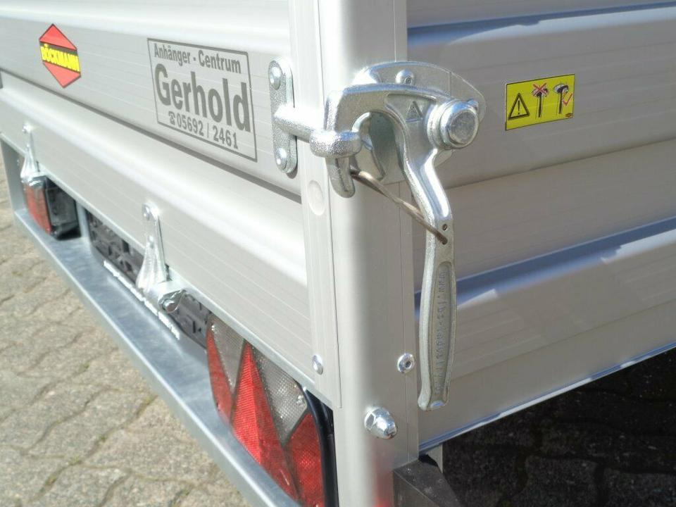Böckmann PKW-Anhänger, TL-AL 2513/75, 750 kg, Aluminium - Reboque para carros: foto 4 Böckmann PKW-Anhänger, TL-AL 2513/75, 750 kg, Aluminium - Reboque para carros: foto 4