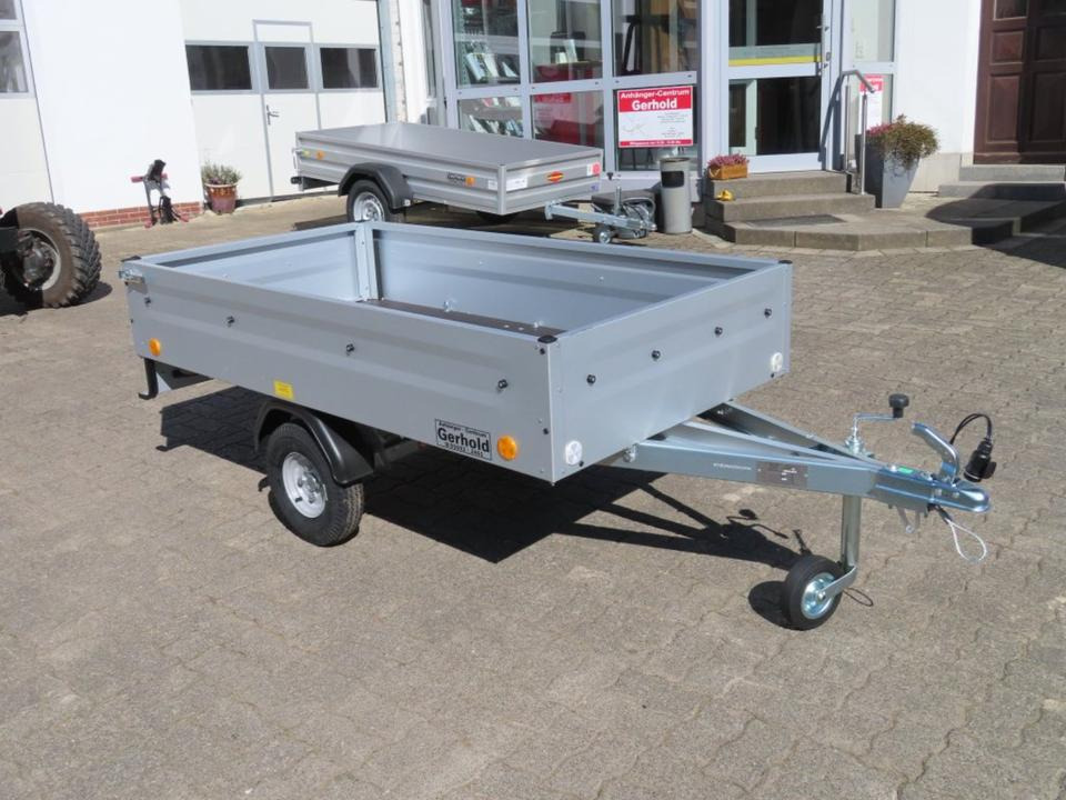 Böckmann, TPV-PKW Anhänger, 650 kg, ungebremst, Hochlader, - Reboque para carros: foto 1 Böckmann, TPV-PKW Anhänger, 650 kg, ungebremst, Hochlader, - Reboque para carros: foto 1