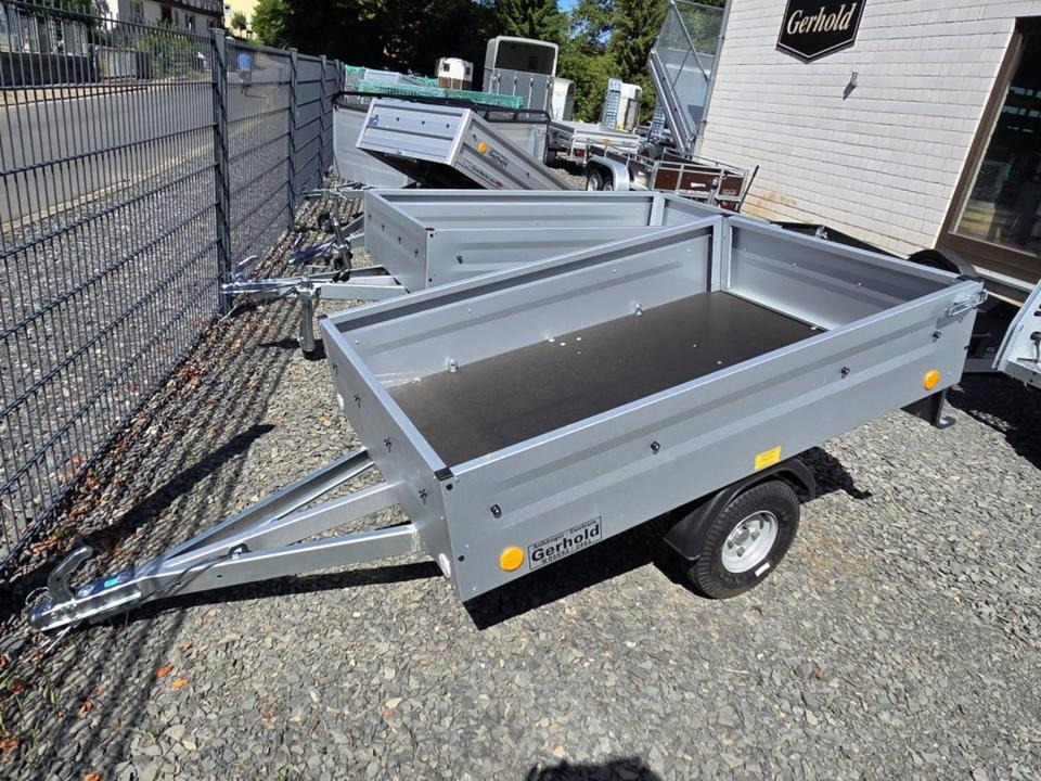 Böckmann, TPV-PKW Anhänger, 650 kg, ungebremst, Hochlader, - Reboque para carros: foto 1 Böckmann, TPV-PKW Anhänger, 650 kg, ungebremst, Hochlader, - Reboque para carros: foto 1