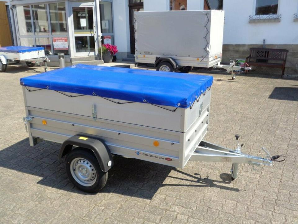 Böckmann-TPV, PKW Anhänger, 750 kg, Kastenaufsatz - Reboque para carros: foto 1 Böckmann-TPV, PKW Anhänger, 750 kg, Kastenaufsatz - Reboque para carros: foto 1