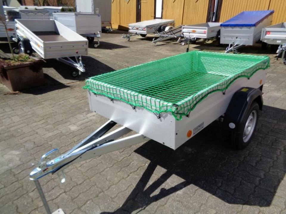 Böckmann- TPV PKW Anhänger,750 kg, neu mit Containernetz - Reboque para carros: foto 2 Böckmann- TPV PKW Anhänger,750 kg, neu mit Containernetz - Reboque para carros: foto 2