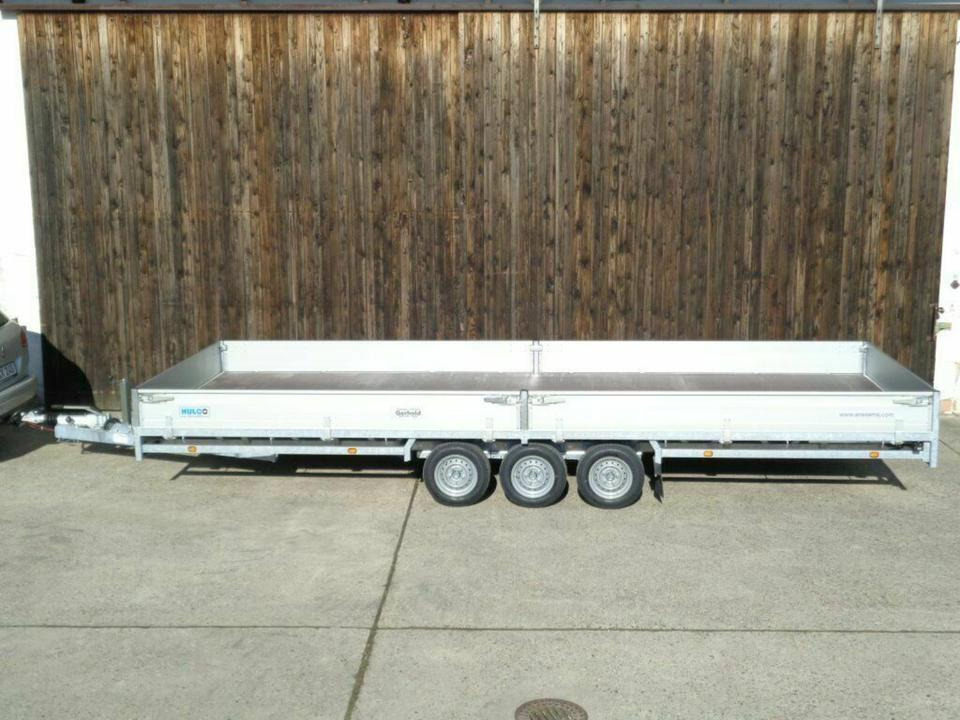 Hulco - PKW Anhänger Tridem, 3,5 to Leihanhänger Mietfahrzeug 5m - Reboque para carros: foto 2 Hulco - PKW Anhänger Tridem, 3,5 to Leihanhänger Mietfahrzeug 5m - Reboque para carros: foto 2