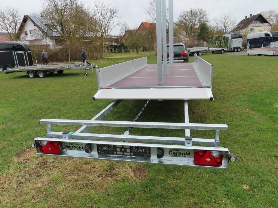 Langmaterialanhänger Unsinn LM 3554-14-2040 Deichsel ausziehbar - Reboque plataforma/ Caixa aberta: foto 4 Langmaterialanhänger Unsinn LM 3554-14-2040 Deichsel ausziehbar - Reboque plataforma/ Caixa aberta: foto 4