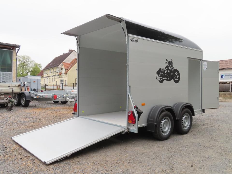 PKW Anhänger, Alu-Koffer,100 km/h,Kombiklappe,Seitentür,2,0 to. - Reboque para moto: foto 3 PKW Anhänger, Alu-Koffer,100 km/h,Kombiklappe,Seitentür,2,0 to. - Reboque para moto: foto 3