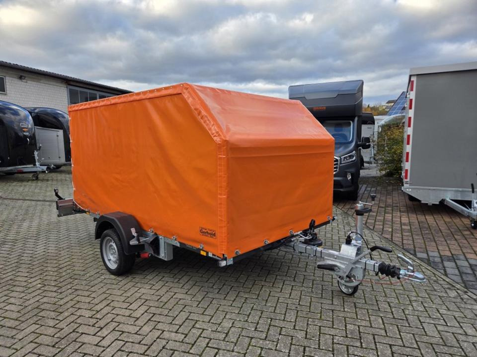 PKW Anhänger Unsinn Absenkanhänger 100 km/h Alubordwände Plane - Reboque para carros: foto 2 PKW Anhänger Unsinn Absenkanhänger 100 km/h Alubordwände Plane - Reboque para carros: foto 2