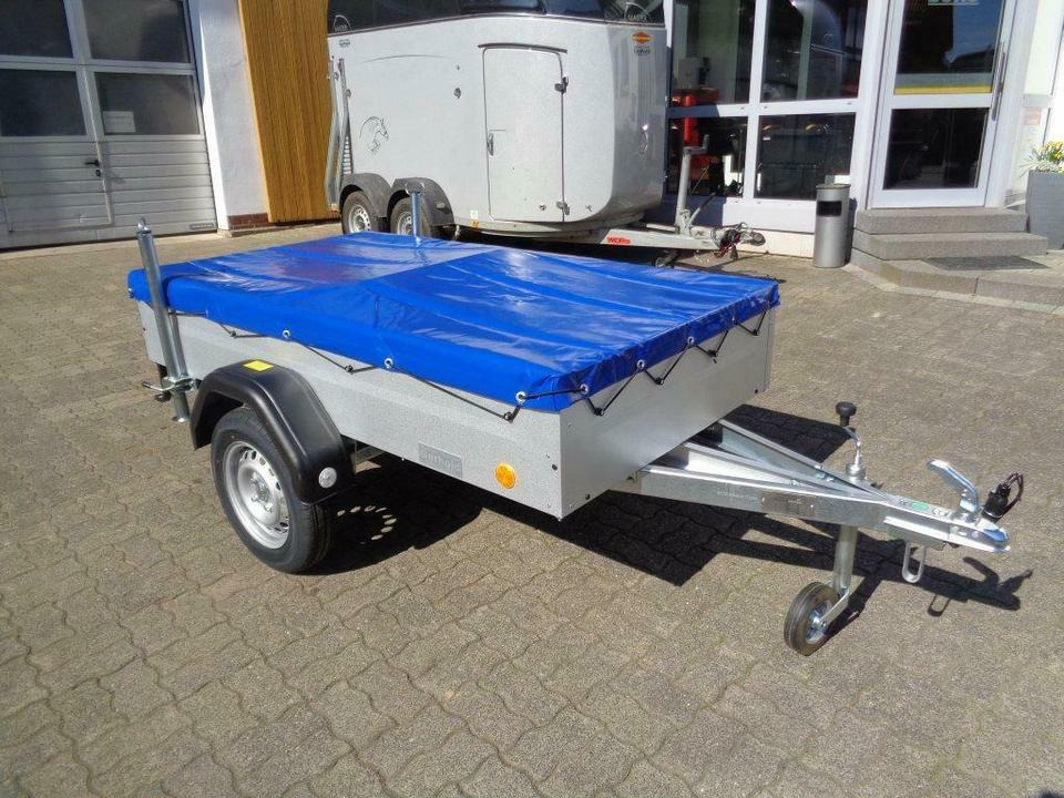 TPV PKW-Anhänger 750 kg Flachplane Stützen - Reboque para carros: foto 2 TPV PKW-Anhänger 750 kg Flachplane Stützen - Reboque para carros: foto 2