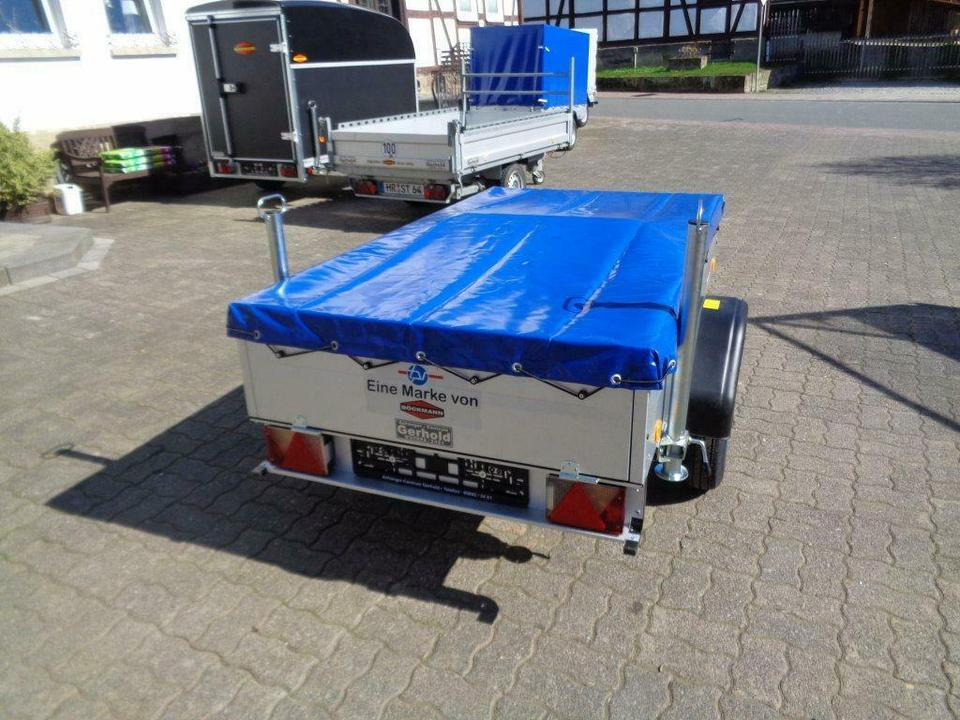 TPV PKW-Anhänger 750 kg Flachplane Stützen - Reboque para carros: foto 5 TPV PKW-Anhänger 750 kg Flachplane Stützen - Reboque para carros: foto 5