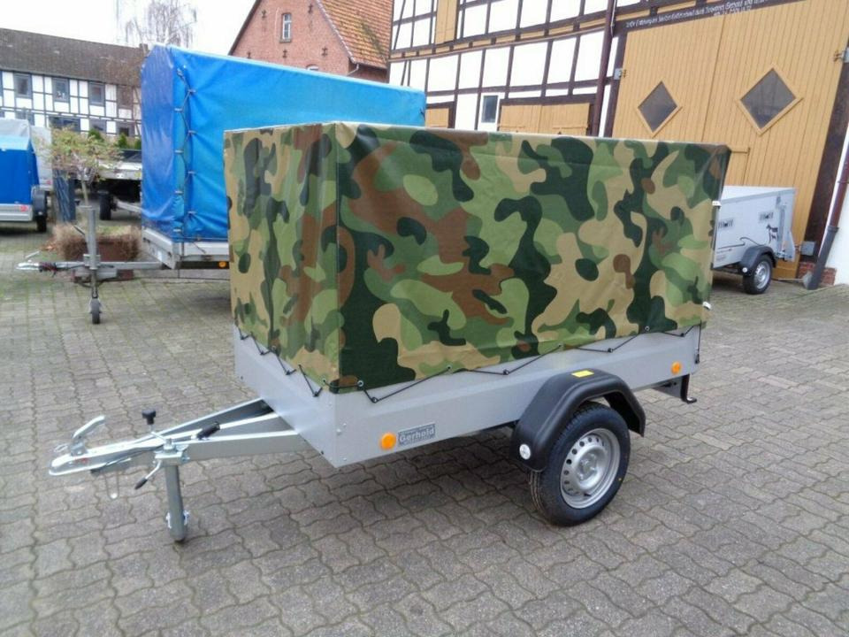 TPV PKW-Anhänger, Plane und Spriegel, 750 kg - Reboque para carros: foto 1 TPV PKW-Anhänger, Plane und Spriegel, 750 kg - Reboque para carros: foto 1