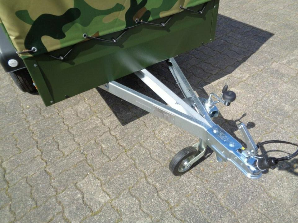 TPV PKW-Anhänger Plane und Spriegel 750 kg, Camouflage - Reboque para carros: foto 3 TPV PKW-Anhänger Plane und Spriegel 750 kg, Camouflage - Reboque para carros: foto 3