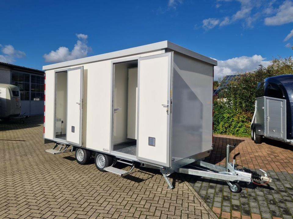 Toilettenwagen Sanitär-Anhänger WC Wagen 3xD, 1xH+3U - Casa contentor, Reboque: foto 5 Toilettenwagen Sanitär-Anhänger WC Wagen 3xD, 1xH+3U - Casa contentor, Reboque: foto 5
