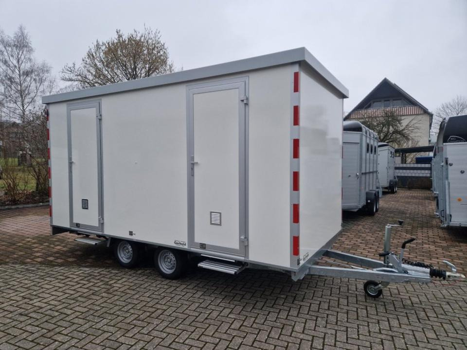 Toilettenwagen WC Wagen Klowagen Mieten Leihen - Casa contentor, Reboque: foto 2 Toilettenwagen WC Wagen Klowagen Mieten Leihen - Casa contentor, Reboque: foto 2