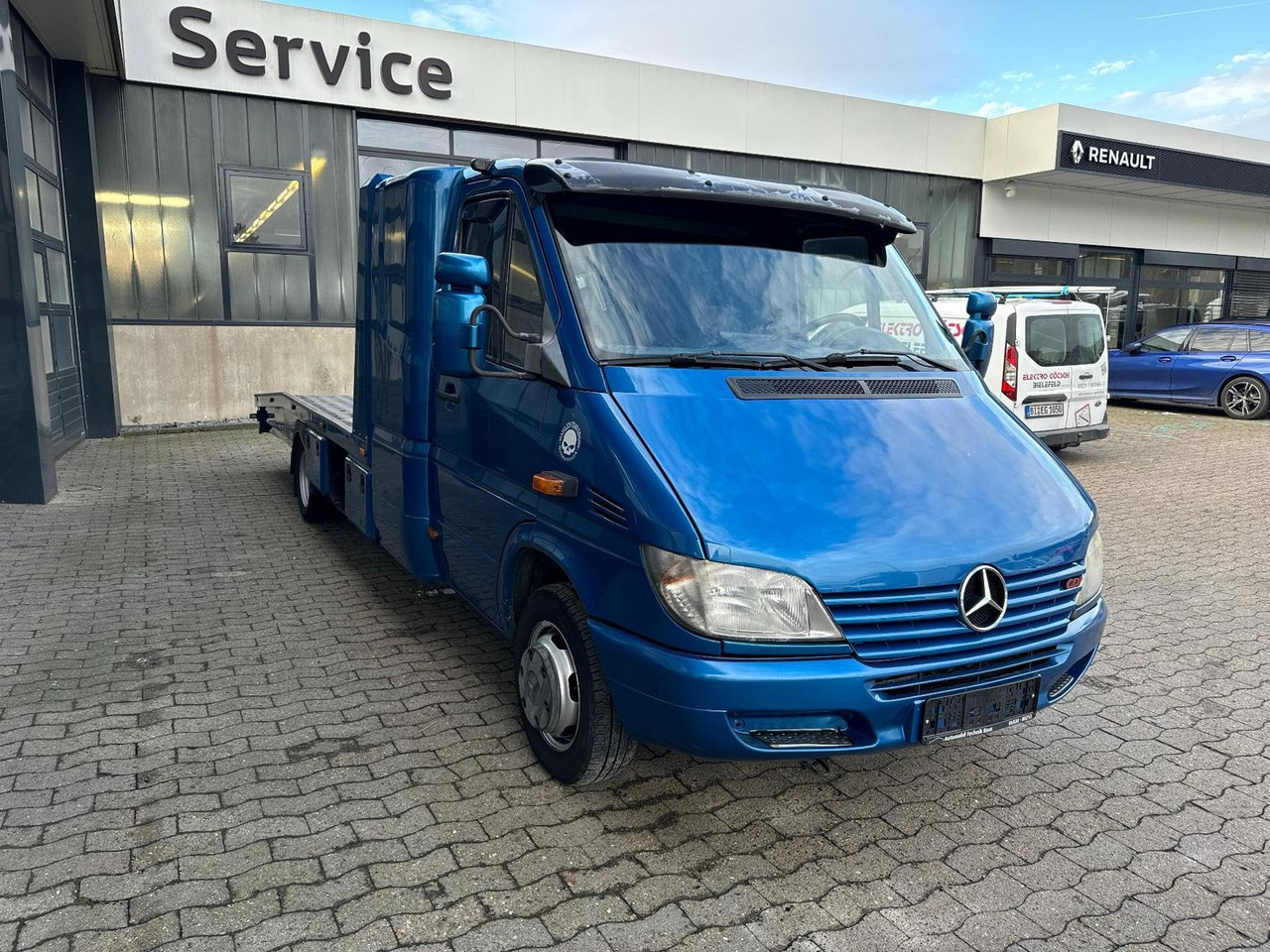 Mercedes-Benz Sprinter 2.7 CDI ABSCHLEPPWAGEN SCHLAFKABINE - Camião transporte de veículos: foto 3 Mercedes-Benz Sprinter 2.7 CDI ABSCHLEPPWAGEN SCHLAFKABINE - Camião transporte de veículos: foto 3
