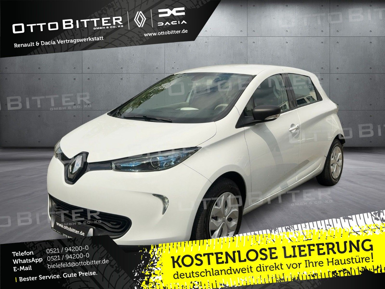 Renault ZOE LIFE Batteriemiete Z.E.40 (41kWh) - Automóvel: foto 1 Renault ZOE LIFE Batteriemiete Z.E.40 (41kWh) - Automóvel: foto 1