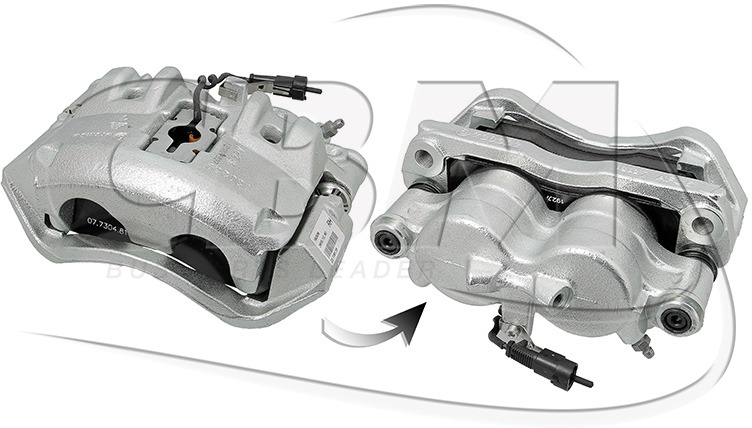 BREMBO FRONT RIGHT BRAKE CALLIPER - ZF (73000797201) - Pinça de freio por Ônibus: foto 1 BREMBO FRONT RIGHT BRAKE CALLIPER - ZF (73000797201) - Pinça de freio por Ônibus: foto 1