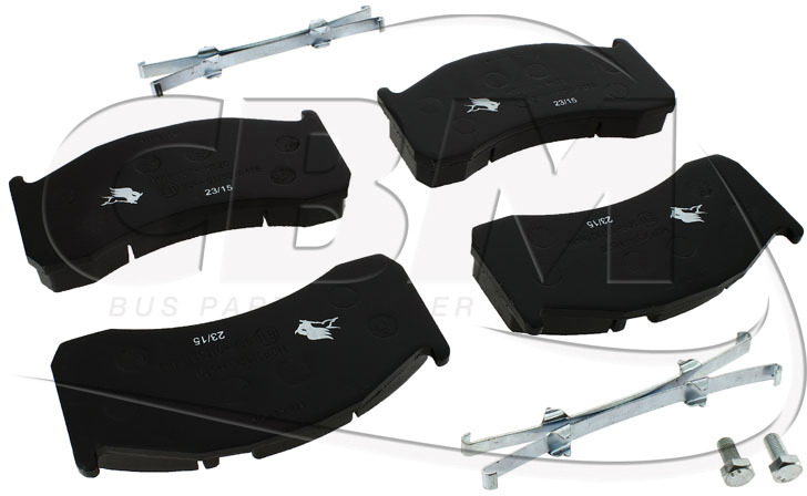 MERITOR BRAKE PAD KIT - TIMKEN BOSCH (SET1040900SA | SET1040 | 0986015670) - Pastilhas de freio por Ônibus: foto 1 MERITOR BRAKE PAD KIT - TIMKEN BOSCH (SET1040900SA | SET1040 | 0986015670) - Pastilhas de freio por Ônibus: foto 1