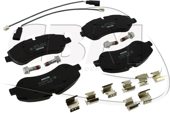 TEXTAR FRONT BRAKE PAD - MERCEDES MAN NEOPLAN VOLVO IRISBUS - IVECO - RVI (A0002777531 | N1014007802 | 14007802 | 11704340 | 8551052 | 503136162 | 5010393879) - Pastilhas de freio por Ônibus: foto 1 TEXTAR FRONT BRAKE PAD - MERCEDES MAN NEOPLAN VOLVO IRISBUS - IVECO - RVI (A0002777531 | N1014007802 | 14007802 | 11704340 | 8551052 | 503136162 | 5010393879) - Pastilhas de freio por Ônibus: foto 1