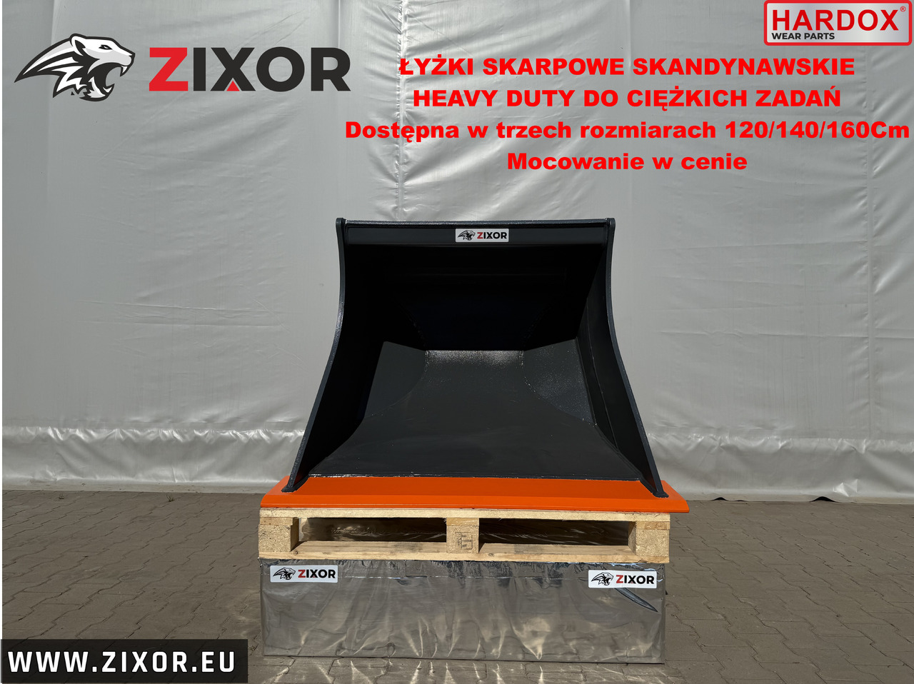 ZIXOR Skandynawska - Balde escavadora por Equipamento: foto 1 ZIXOR Skandynawska - Balde escavadora por Equipamento: foto 1