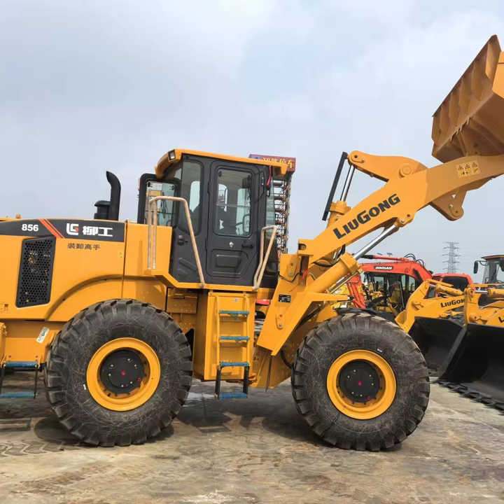 China Famous Brand LiuGong Medium-sized Wheel Loader LiuGong 856N Loader for Earthmoving, Mining, Construction for Sale - Pá carregadora de rodas: foto 1 China Famous Brand LiuGong Medium-sized Wheel Loader LiuGong 856N Loader for Earthmoving, Mining, Construction for Sale - Pá carregadora de rodas: foto 1