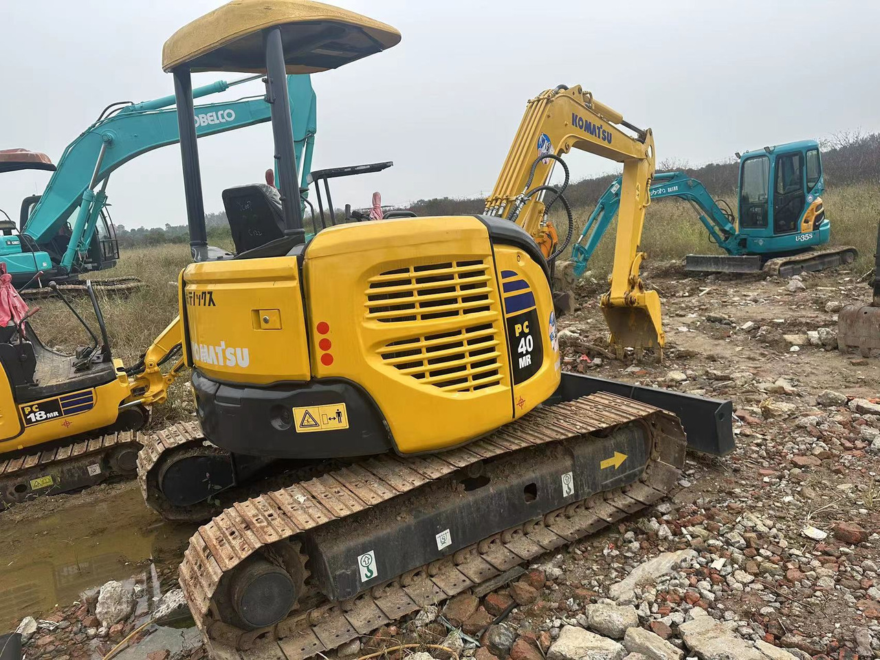 KOMATSU PC40 - Mini escavadeira: foto 5 KOMATSU PC40 - Mini escavadeira: foto 5