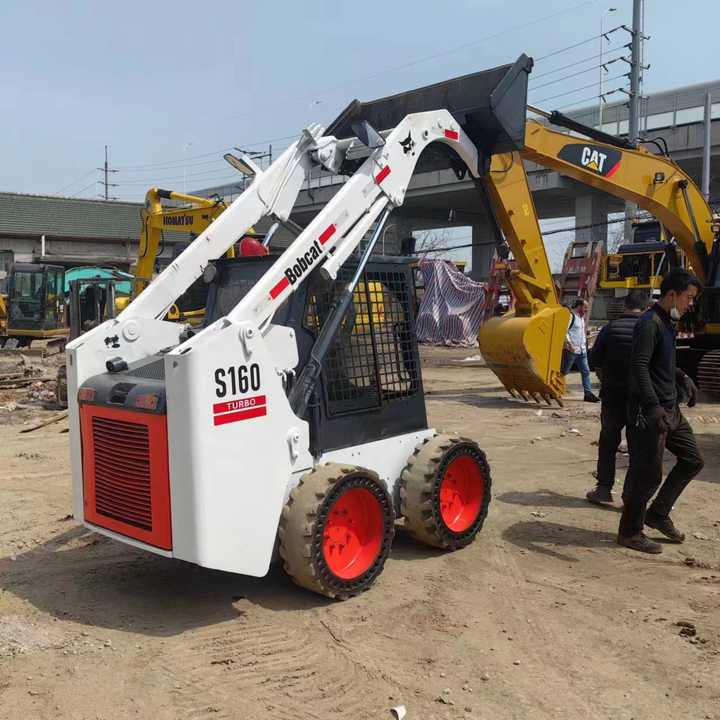 Used Bob Cat Bob Cat S160 Used Mini Skid Steer Wheel Loader Multifunctional Track Loaders Bobcat S160 2.7 Ton - Mini pá carregadora: foto 2 Used Bob Cat Bob Cat S160 Used Mini Skid Steer Wheel Loader Multifunctional Track Loaders Bobcat S160 2.7 Ton - Mini pá carregadora: foto 2