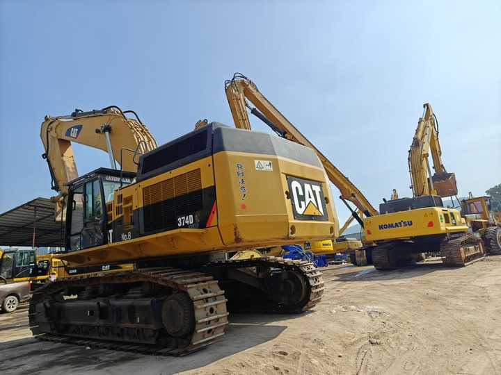 Used Caterpillar 374DL Large Excavator on Sale Original CAT Heavy Equipment Crawler Excavator 374d for Sale - Escavadeira: foto 3 Used Caterpillar 374DL Large Excavator on Sale Original CAT Heavy Equipment Crawler Excavator 374d for Sale - Escavadeira: foto 3