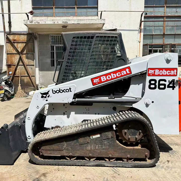 Used Heavy Construction Equipment Crawler bobcat T864 Second Hand Smaller Skid Steers Used Machine for Sale - Mini pá carregadora: foto 1 Used Heavy Construction Equipment Crawler bobcat T864 Second Hand Smaller Skid Steers Used Machine for Sale - Mini pá carregadora: foto 1