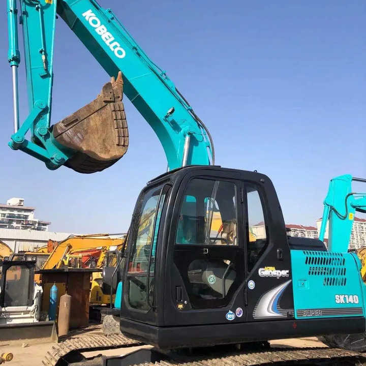 Used High-quality Original Japan Kobelco SK140 Crawler Excavator in Hefei - Escavadeira: foto 1 Used High-quality Original Japan Kobelco SK140 Crawler Excavator in Hefei - Escavadeira: foto 1