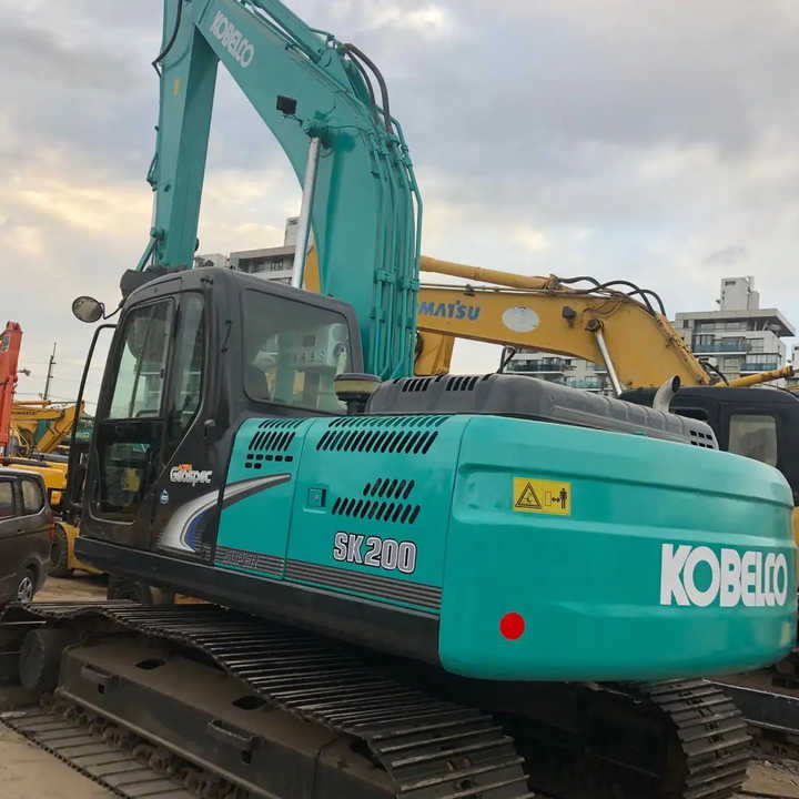 Escavadeira Used High-quality Original Japan Kobelco Sk200-8 Crawler Excavator in Hefei: foto 1