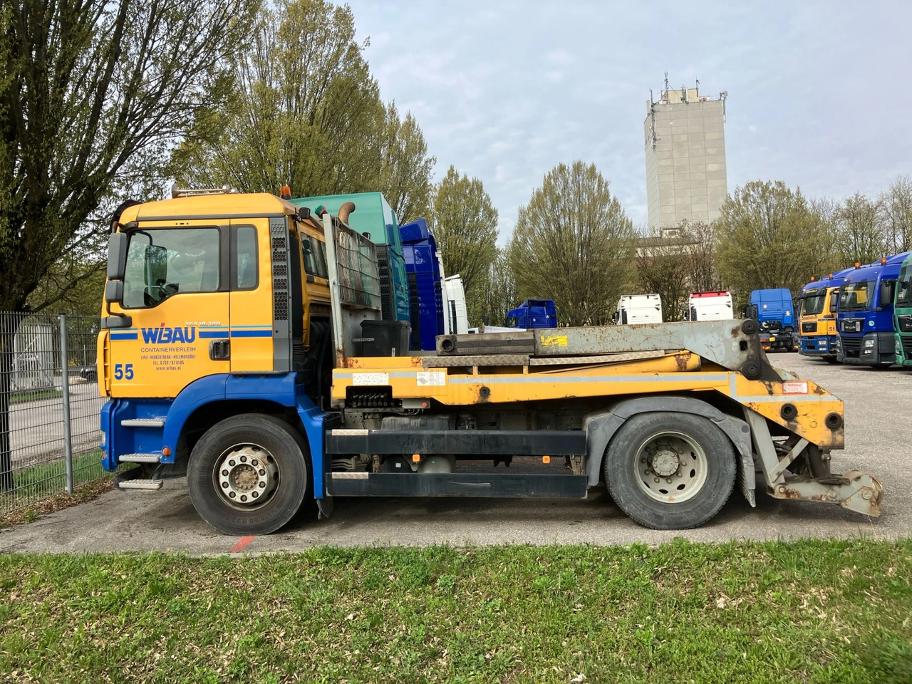 Man Tga 18.320, Контейноровоз, Нов внос - Camião multibenne: foto 2 Man Tga 18.320, Контейноровоз, Нов внос - Camião multibenne: foto 2