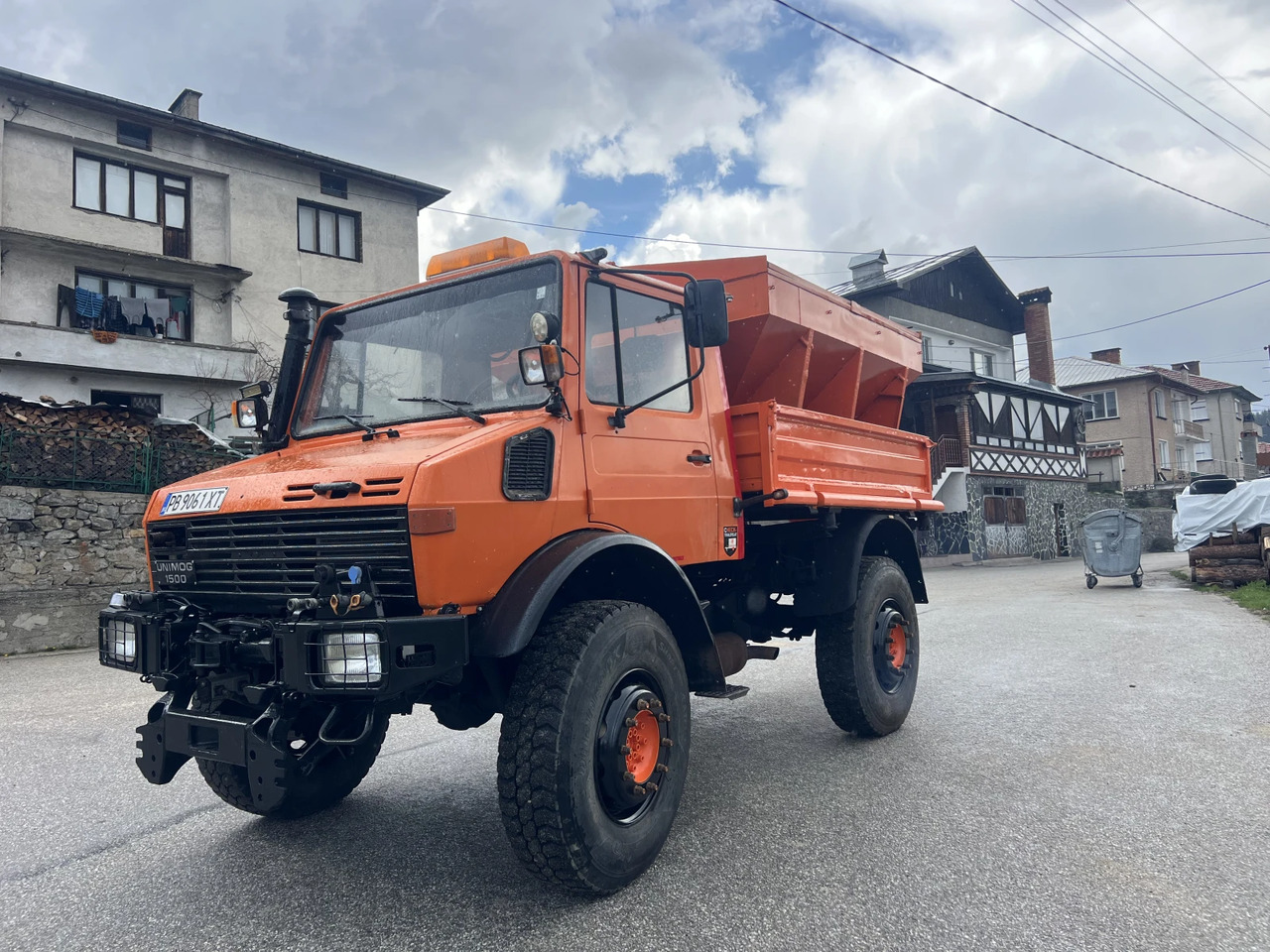 Mercedes-Benz UNIMOG U1500, 4х4, Самосвал - Veículo limpa-neves: foto 2 Mercedes-Benz UNIMOG U1500, 4х4, Самосвал - Veículo limpa-neves: foto 2