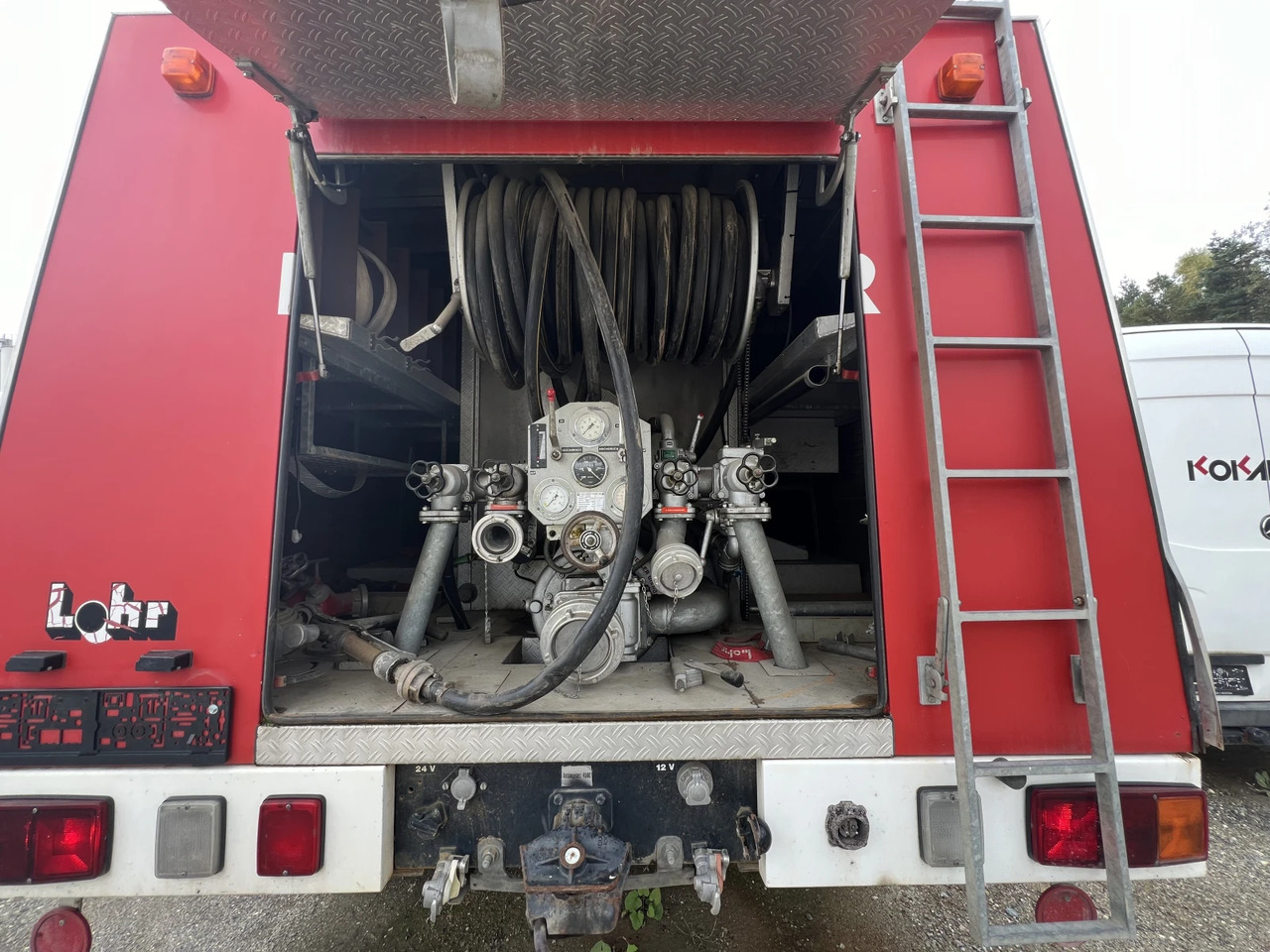 Carro de bombeiro Steyr 791 4х4, 27000 км.Водоноска, FEUERWEHR,: foto 9