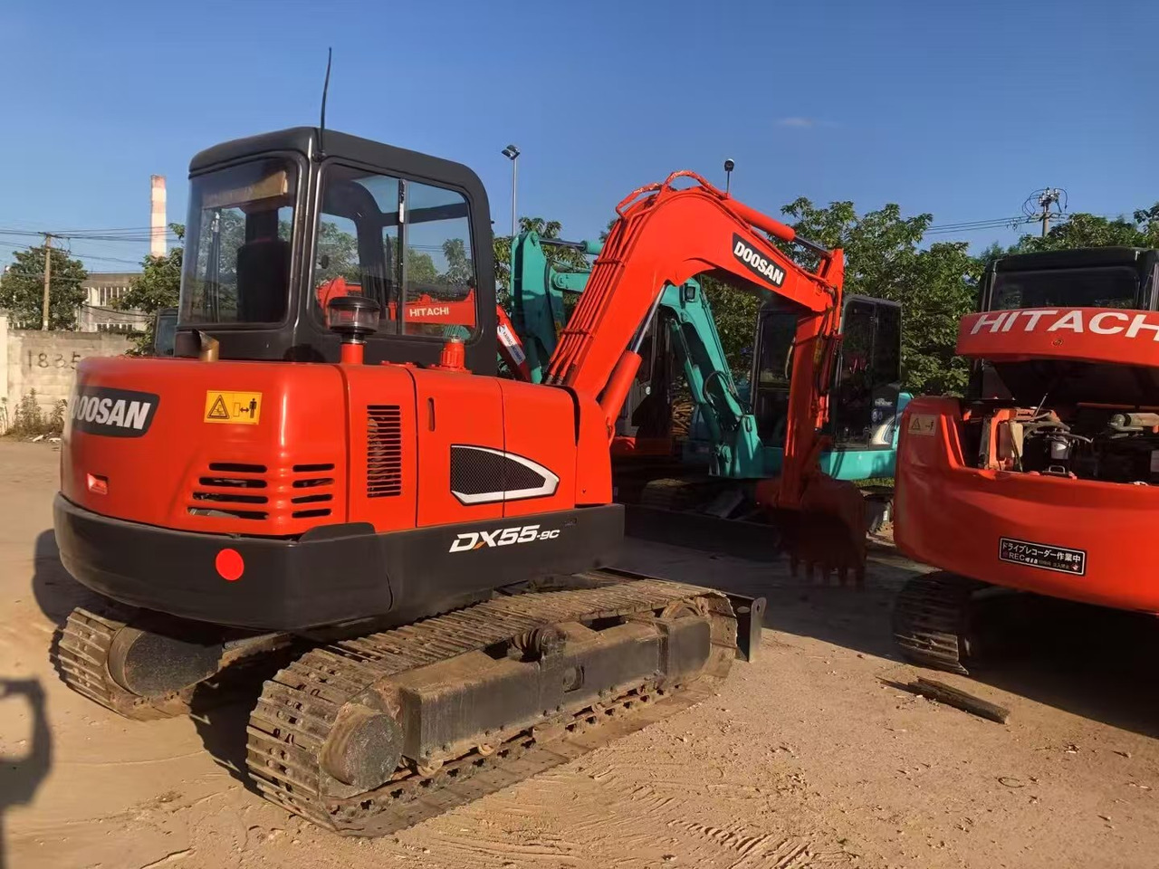 DOOSAN 55-9c - Mini escavadeira: foto 5 DOOSAN 55-9c - Mini escavadeira: foto 5