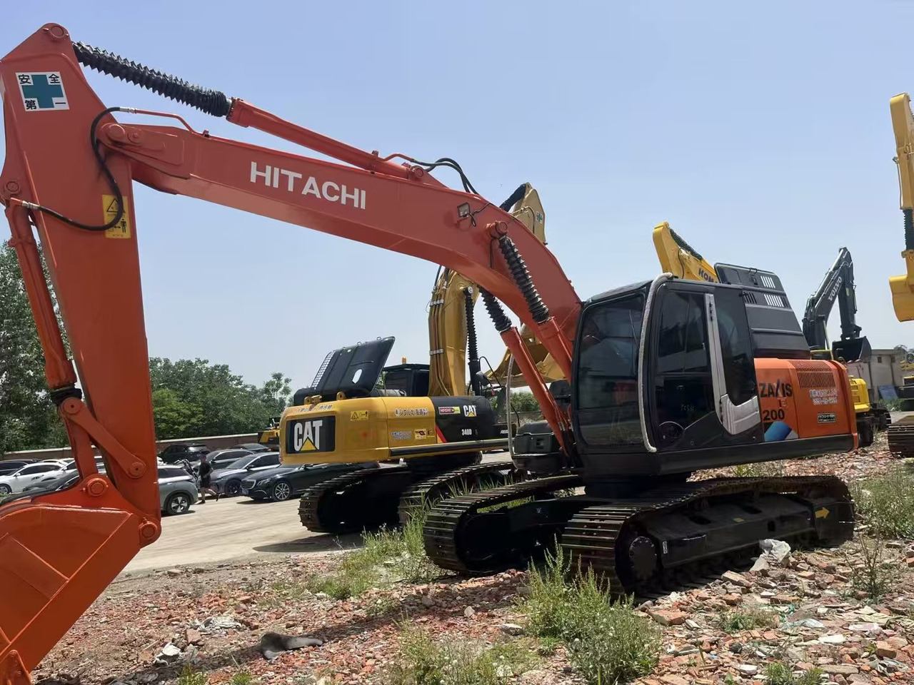 HITACHI ZX200 - Escavadora de rastos: foto 4 HITACHI ZX200 - Escavadora de rastos: foto 4