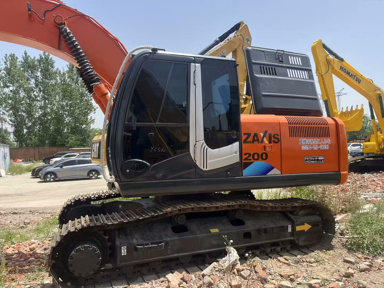 HITACHI ZX200 - Escavadora de rastos: foto 4 HITACHI ZX200 - Escavadora de rastos: foto 4