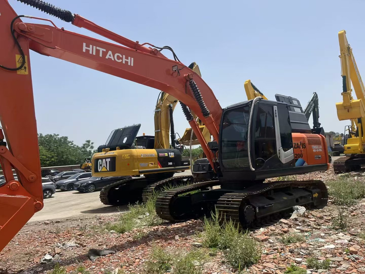 HITACHI ZX200 - Escavadora de rastos: foto 3 HITACHI ZX200 - Escavadora de rastos: foto 3