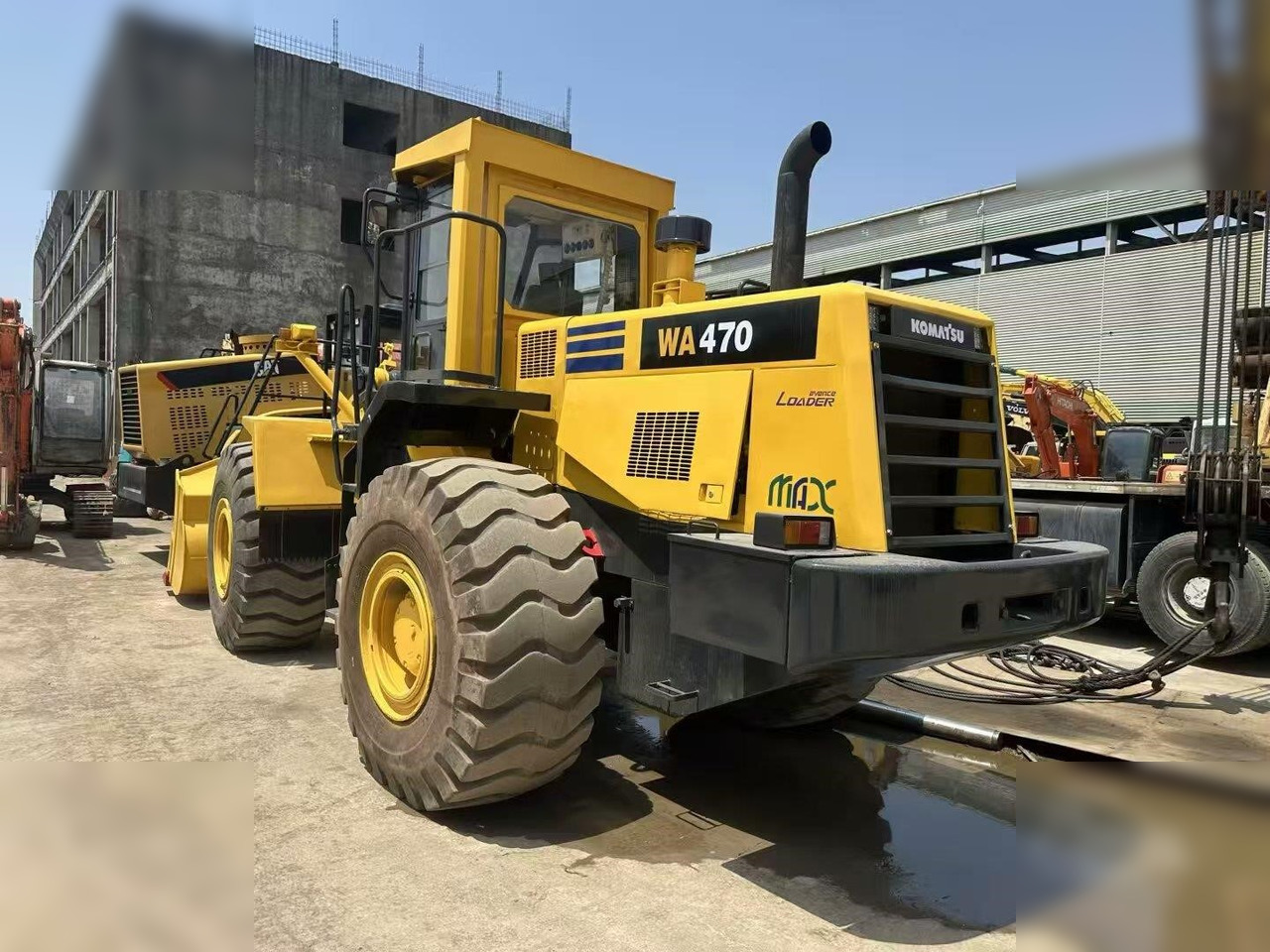 KOMATSU WA470-3 - Pá carregadora de rodas: foto 1 KOMATSU WA470-3 - Pá carregadora de rodas: foto 1