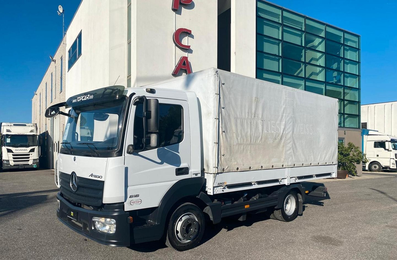MERCEDES 816 ATEGO CASSONE CENTINATO - Camião de lona: foto 2 MERCEDES 816 ATEGO CASSONE CENTINATO - Camião de lona: foto 2