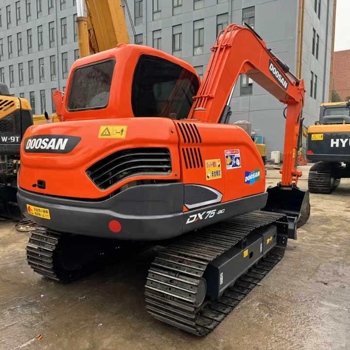 Certified Used Doosan DX75 Mini Excavator | Low Hours, Full Service History | Global Shipping Available - Mini escavadeira: foto 1 Certified Used Doosan DX75 Mini Excavator | Low Hours, Full Service History | Global Shipping Available - Mini escavadeira: foto 1